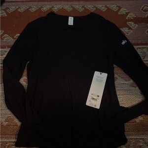 Alo Ribbed Sea coast long sleeve